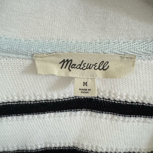 Madewell Relaxed Johnny Collar Polo Women’s Medium - Picture 4 of 4